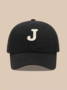 1pc Women/Men 26 Letters Baseball Cap Sun Hat, Suitable For Outdoor Daily Wear & Sunscreen