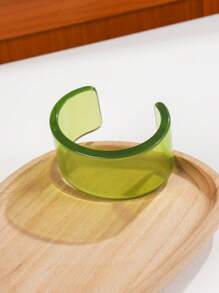 Women's Fashionable And Versatile Open Resin Bracelet, Women's INS Style Bangle