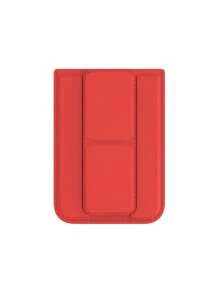 1个带卡槽的手机支架，通用手机卡套，适用于智能手机，粘性手机后卡套，超薄支架带信用卡槽，多功能卡套，皮革手机钱包，日常粘性，手机后卡套，手机壳信用卡夹，时尚皮革钱包式手机壳配件 - 彩色 - 查看 14