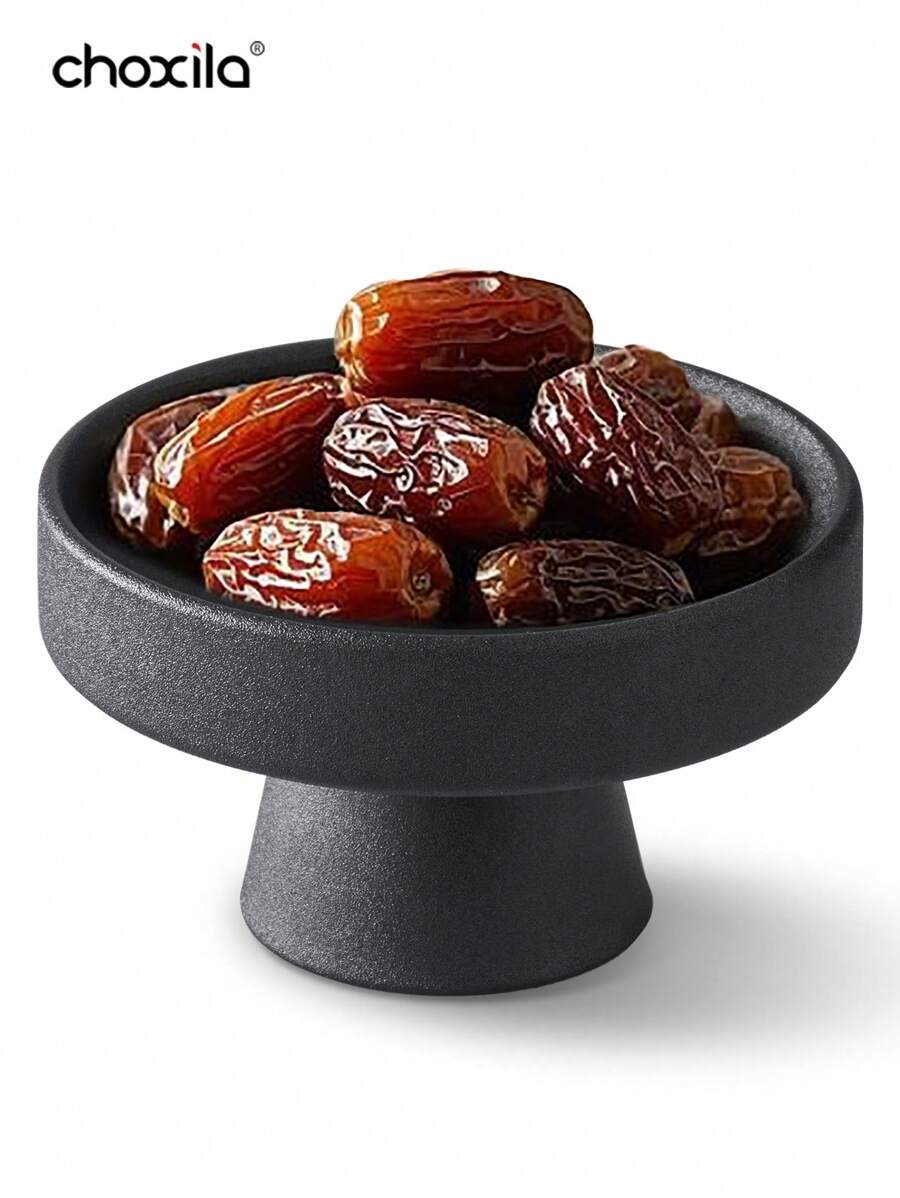 choxila 1pc Ceramic Dessert Cup With Feet, Ice Cream Cup, For Family Dinners, Afternoon Tea, Bedroom Back To School - Dessert Cup - View 1