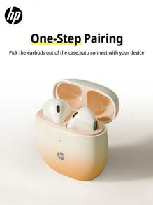 HP Gradient Color, Special Appearance Wireless Earbuds With Premium Sound 5.3 Auto Pairing Ear Buds With 30H Playtime Light Weight IPX4 Waterproof Wireless Headphones With Mic Compatible With Iphone Android,Gaming Earphone & Speaker,Microphone,Holiday Gift Mother's Day Gift