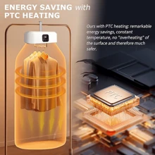 New Portable Travel Clothes Dryer - Compact, Foldable, Fast Drying, No Installation Required, Suitable For Small Homes, Dorms Or Travel, Hanging Design For Convenient Use, EU Plug