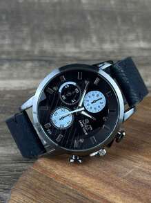 男女通用成人时尚石英表，适合商务休闲，高美感表盘设计，适合考试