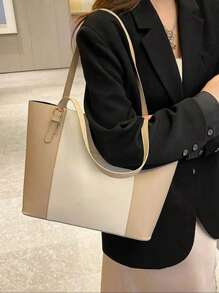 2024 New Retro Minimalist Commuter Handbag, Elegant & Roomy Shoulder Bag For Women