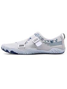 Zapatos de agua, zapatos acuáticos, zapatos de natación anchos con suela descalza para hombres y mujeres, zapatos de playa, deportes, secado rápido, descalzos para navegación, pesca, buceo, surf - Gris - Ver 5