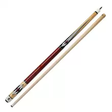 13mm Maple Wood Snooker/Pool Cue With Rosewood Handle, 148cm Long, Rhombus Patterned Design, Suitable For Players Of All Levels