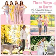 Initial Water Bottle Carrier For 40 Oz Tumbler,Personalized Cup Holder With Strap,Water Bottle Holder With 2pcs Cup Accessories Straw Topper Cover And Letter Charm Travel Organizer Small Suitcase Accessories Home Cruise Essentials Travel Bag Mini Portable Travel Organizer Portable Holiday Organizer - Pink - View 9