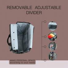 1 Piece Solid Color Sewing Machine Storage Bag Modern Style Polyester Household Small Sewing Machine Bag Large Capacity Portable Handheld Toolkit For Outdoor Travel