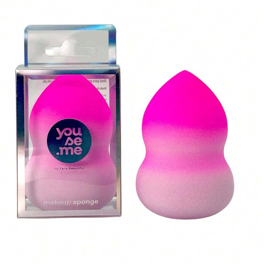 Esponja Anatômica Degrade Makeup Youse.me Face Beautiful - Roxo - Visão 1