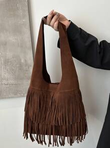 时尚新颖大容量手提包，时尚腋下购物袋