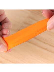 12 paquetes Juego de cuchillos de silicona estilo hombre, herramientas ligeras de cuchillo de agarre de goma con cubiertas a prueba de cortes, lavar a mano, sin alcohol para jardín, recolección de frutas y poda de plantas