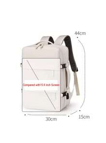 Mochila Executiva para Laptop, à Prova D'Água, Ideal para Viagens e Escola, com Compartimento para Tênis