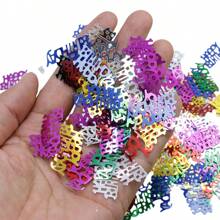Happy Birthday Confetti - 15G Mixed Color Plastic Party Decorations, Perfect For All Ages & Themed Celebrations,Christmas - Multicolor - View 6