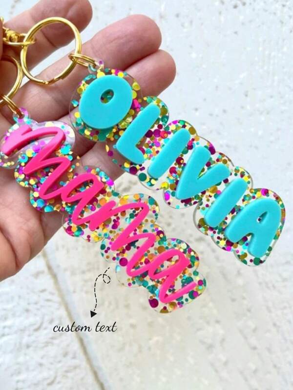 Custom Name Keychains, Acrylic Tags, Personalized Name Folders, Backpack Keychains, Diaper Bags, Mom, Name, Mother's Day Gifts, Luggage Tags,Durable,Colorful,Cute,Adorable,Funny,Kawaii,Y2K,Stylish,Unisex,Casual,Custom,Personalized,Unique,Customized,Ideal Gifts For Him,Ideal Gifts For Her,Her,Boyfriend,Girlfriend,Family,Friends