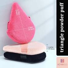 Juego de 10 piezas de esponjas de maquillaje, que incluye 4 esponjas de maquillaje triangulares, una esponja de maquillaje con terciopelo, esponjas de maquillaje con correa y esponjas faciales reutilizables para limpieza y maquillaje en seco/húmedo