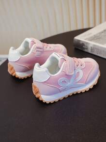 女童休闲运动鞋，2025 年春季新品，儿童软底防滑品牌 - 粉色 - 查看 5