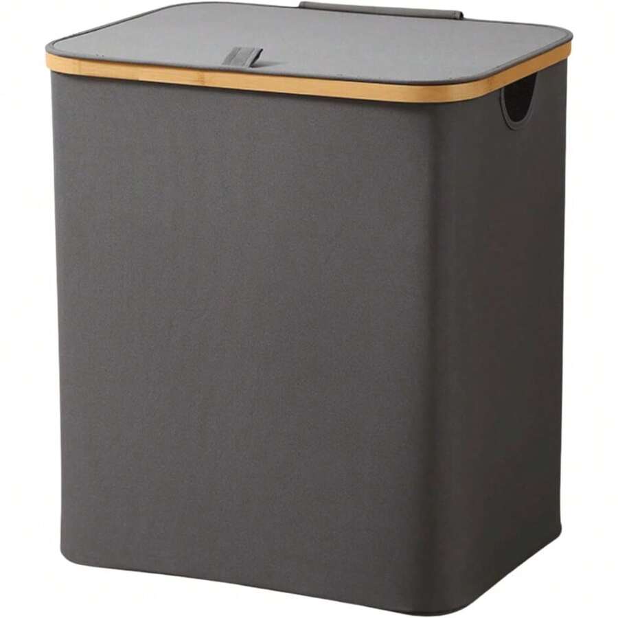 Cesto para Ropa Sucia Elegante 150L - Cesta de Lavandería con División, Bote Ropa Sucia Gran Capacidad, Cesto de Ropa Sucia con Tapa y Division, Canasta de Lavanderia Grande, Laundry Basket - 1 - Ver 1