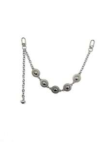 High-End Luxurious Rhinestone European & American Style Color-Preserving Metal Chain Bag Accessory Charm Beach Vacation Y2K - Multicolor - View 13