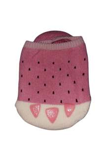 Set Of 2 Pairs Of Casual Short And Long Socks With Non-Slip Dots For Babies - Multicolor - View 1