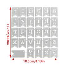 1pc Letter Symbol Banner Metal Cutting Dies Stencils For DIY Scrapbooking Decorative Embossing Handcraft Die Cutting Template Mold