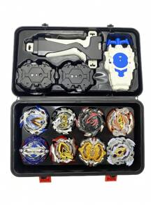 Juego de 8 piezas Burst set juguetes de batalla para niños accesorios de combate y figuras juguetes coleccionables para desarrollar habilidades y diversión regalo perfecto para coleccionistas - Multicolor - Ver 2