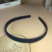 1 Pezzo Fascia per capelli elastica di colore solido opaco da donna, semplice, alla moda, multifunzionale, elegante, accessorio per capelli di alta qualità di colore solido per uso quotidiano, versatile, dall'atmosfera gentile, adatta per casual, feste, pendolarismo, vacanze, acconciatura, lavaggio del viso/bagno, trucco, accessorio di abbigliamento, fascia per capelli, cerchietti per capelli