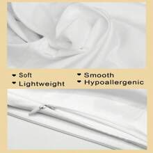 17.7英寸 x 17.7英寸 现代几何图案抱枕套，黑白条纹点状网格漩涡图案，拉链设计，可机洗，梭织涤纶面料，可选1件/2件/4件装（不含枕芯） - 黑色 - 查看 6