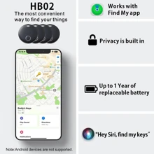 بطاقة ذكية برو ، جهاز تعقب الحقيبة متوافق مع تطبيق "أبل إيجاد" (لنظام التشغيل iOS فقط) ، جهاز العثور على المفاتيح ، الأمتعة ، الحقيبة ، المحفظة ، مقاوم للماء بمعيار IP67 ، حزمة واحدة