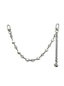 Luxury Rhinestone Decor European And American Style Metal Chain Bag Charm/Pendant Beach Vacation Y2K - Multicolor - View 8