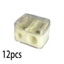 10pcs/8pcs/4pcs/2pcs/1pc Multi-Functional Double Hole Eyebrow Pencil Sharpener, Eyebrow Pencil, Eyeliner Pencil Makeup Tools Sharpener, Big & Small Hole Design, Easy To Use, Portable, Suitable For Beauty Salons, Nail Salons,Makeup,Cheap,Room Decor,Vanity,Travel,Bedroom,Makeup Accessories,Cheap,Stocking Stuffers,Makeup,Makeup Tools,Cheap Stuff,Gifts,Gifts For Women,Christmas Gifts - Multicolor - View 18