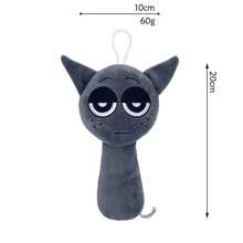 10PCS Sprunki Plush Stuffed Dolls Game Toys Cartoon Cute Soft Stuffed Incredibox Pillow Toy Kids Birthday Christmas Gifts