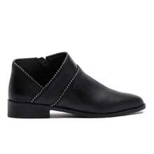 Lucky Brand Perrma Curved Topline Pinpoint Fashion Embellished Moto Edge Boot