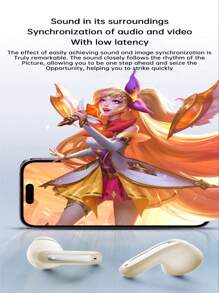 Lenovo 联想 EA140 TWS 无线耳机运动耳机双立体声降噪低音耳塞触控音乐运动耳机麦克风 - 均碼 - 查看 11