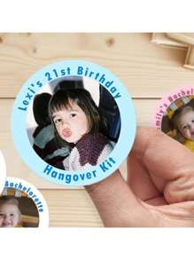 Custom 21st Photo Stickers, Twenty First Birthday Sticker, Personalized Stickers For Birthday Party, Bachelorette, Bach Trip, Custom Stickers, Birthday Favor,30th Birthday, Party Sticker, Photo Stickers, Custom Photo Sticker, Photo Gift Tags, Birthday Sticker,21st Stickers,Multi-Functional,Ornamental,Reusable,Modern,Colorful,Cute,For School,School Supplies,Back To School,For Office,For School,For Classroom,For Teacher Gifts,For University,For Colleague,For Dorm Rooms,For Teacher,For Boys And Girls,For Teenagers,Junior High School Students,Middle School Students,High School Senior High School Students,College Students,University Students,Freshman,Sophomore,Underclassmen