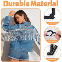 26pcs Iron On Letters, Letter Patches With Ironed Adhesive, Decorate Iron On Letter Patches, Alphabet Embroidered Patch A-Z For T-Shirts, Jeans, Jackets, Socks, Bags, DIY Accessories - Multicolor - View 2