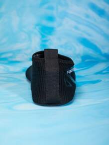 Zapatos de agua negros con textura para niños, zapatillas transpirables para playa/agua para niños y niñas, livianas y cómodas para jugar en la orilla del mar