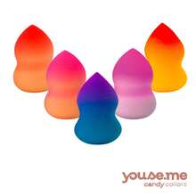 Esponja Anatômica Degrade Makeup Youse.me Face Beautiful - Roxo - Visão 4