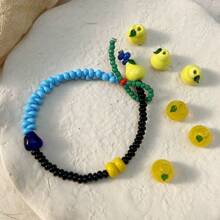 Handmade Glass Fat Pear Fruit Loose Bead Bead, Can Make Unique Bracelet Necklace DIY Accessories - Fat Pear - View 4