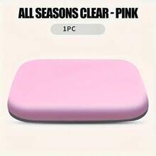 1pc Home Seat Cushion, Anti-Slip Comfortable Chair Pad With Memory Foam, Removable & Washable, Suitable For Office Chairs And Dining Chairs - 13.8x13.8x1.4 Inches