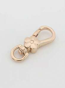 3pcs Metal Flower Buckle/Headphone Hanger/Keychain, Home And Car Key Organizer - Multicolor - View 6