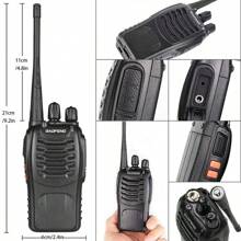 1pc BAOFENG BF-888S UHF Radio UHF 400-480MHz Amateur Radio Handheld Two Way Radio - Portable Walkie Talkies For Adults, Hiking Biking Camping