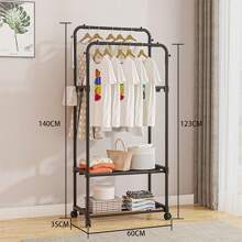 This Is A Beautiful Coat Rack With Multiple Sizes And Colors To Choose From. It Is A Portable And Multifunctional Coat Rack For Installation