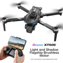 CASRRA Professional High-End XT606 Drone With Long Flight Time, High Definition Camera, WiFi FPV, 4K Camera, Foldable Remote Control Quadcopter Drone With Altitude Hold, Suitable For Beginners, Indoor & Outdoor, Affordable Drone Gift For Men