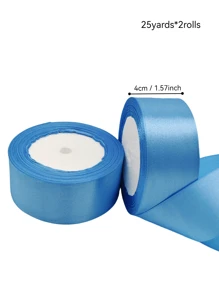 Ruy băng satin họa tiết hoa hồng, 4cm x 50 yard/cuộn, ruy băng dệt không phai màu, thích hợp để làm hoa hồng ngày Valentine, đám cưới, tiệc tùng, phụ kiện tóc, nơ, trang trí đám cưới, thiệp mời, trang trí sinh nhật, đồ thủ công DIY, các dự án may vá. - Nhiều màu - Xem 17