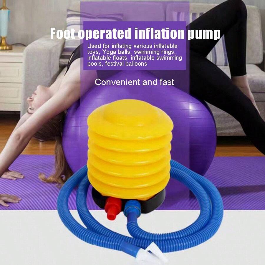 脚踏泵 便携式游泳圈 便捷式瑜伽球充气器 脚踏泵