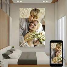 Custom Photo Poster Printing | Personalized Printing, Suitable For Weddings, Parties, Family Gatherings, Etc. | High-Quality Printing, Using Premium Photo Paper, Photo Cloth And Self-Adhesive Materials | Ideal For Making Football And Basketball Star Posters, Wedding Photos, Home Decor, Souvenirs - Multicolor - View 3