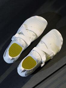 水鞋水上鞋游泳鞋宽赤足鞋男式女式沙滩运动速干赤足划船钓鱼潜水冲浪 - 白色 - 查看 9