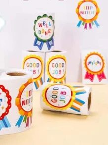 100 pièces Autocollants de récompense, Autocollants de récompense et d'encouragement, Étiquettes de récompense, Cadeaux de récompense pour les enseignants et la classe