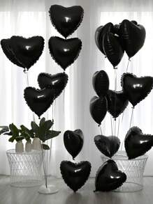 10/30PCS Heart-Shaped Balloons - Self Sealing Aluminum Film, Suitable For General Holiday Decoration In Spring, Summer, Autumn, General Celebrations, Valentine's Day, Anniversaries, Princess Themes, Romantic Weddings, And Mother's Day Parties Gifts Birthday Graduation Birthday Decorations Party Decorations Bachelorette Decor Graduation Decorations
