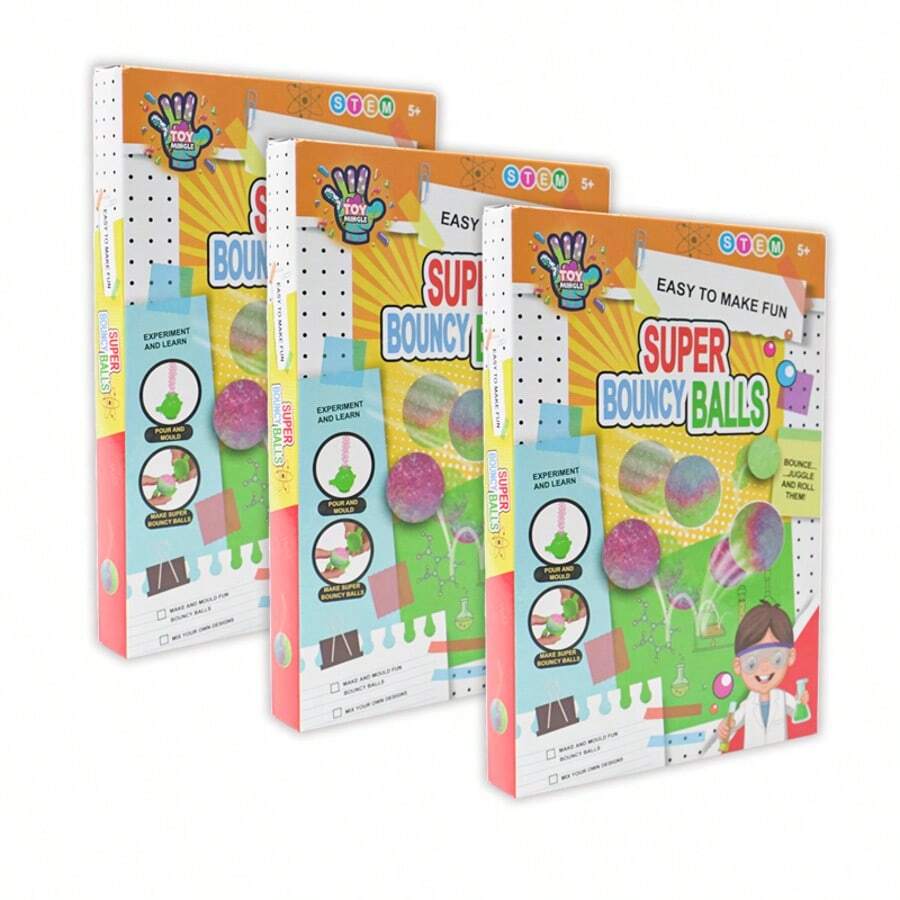 Colorful Bouncy Balls For Kids - High Bounce Rubber Balls, Outdoor/Indoor Play & Birthday Party Favors